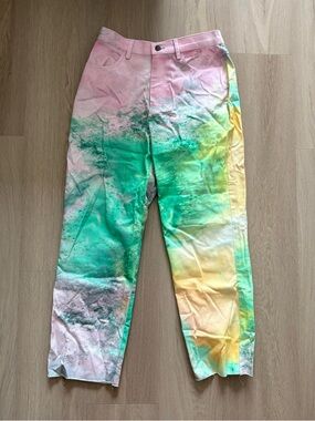 NWOT The KIT cropped Alexa Jean size 4 in pastel fog